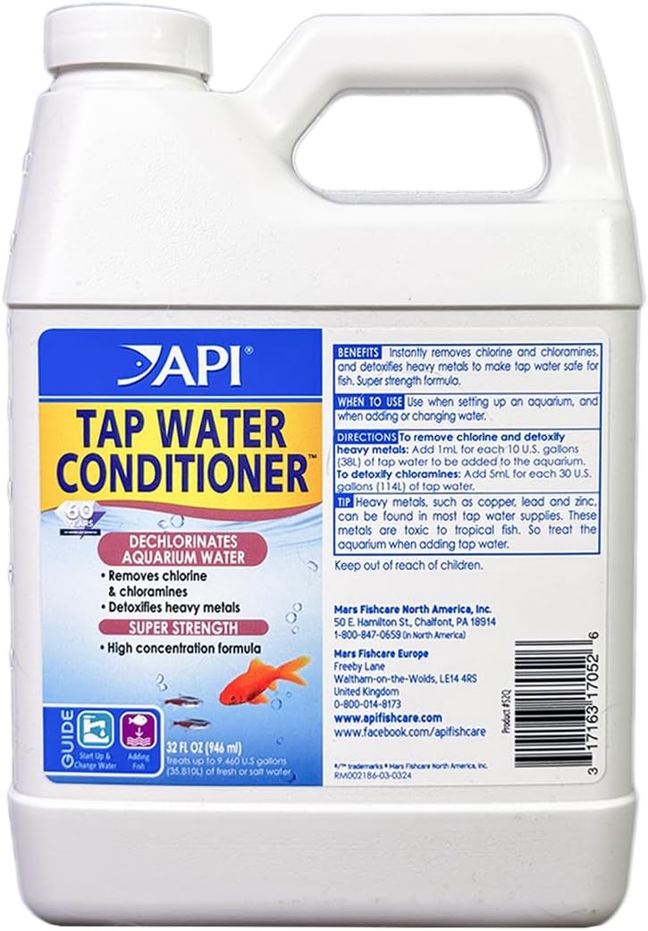 API مكيف مياه حوض السمك Fishcare 52Q TAP سعة 32 أونصة - Image 1